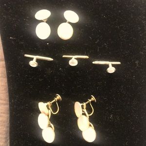 Antique Mother of Pearl Cufflink set